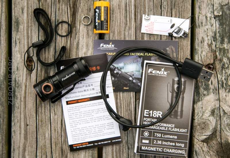 EDC-фонарь Fenix E18R