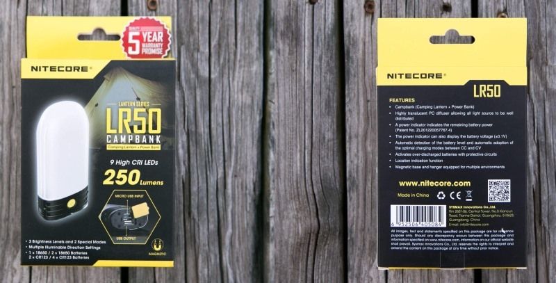 Кемпинговый фонарь Nitecore LR50