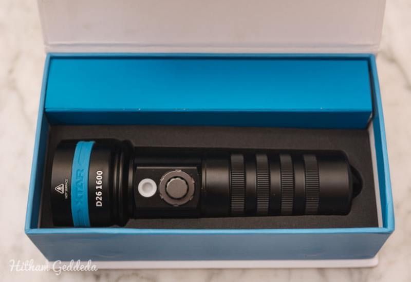 Подводный фонарь XTAR D26 1600