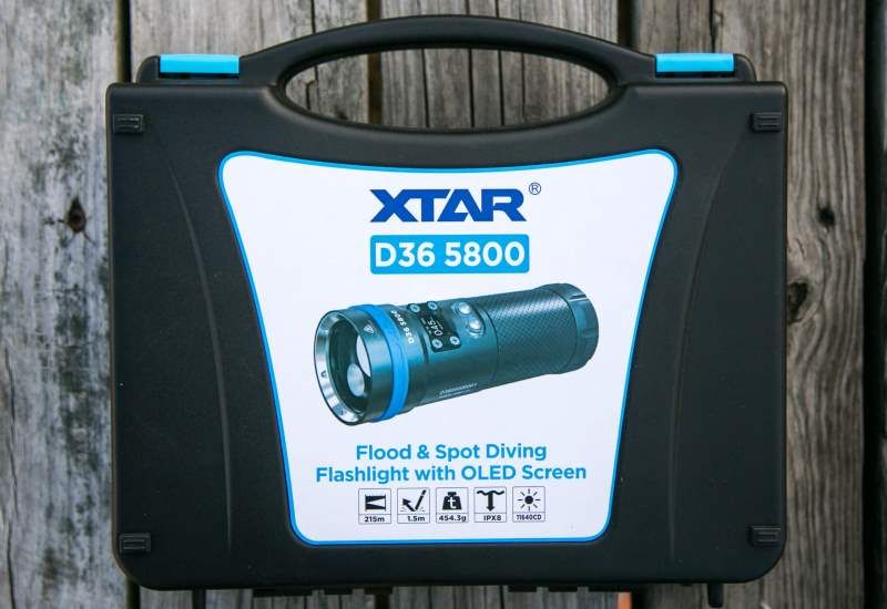 Подводный фонарь XTAR D36